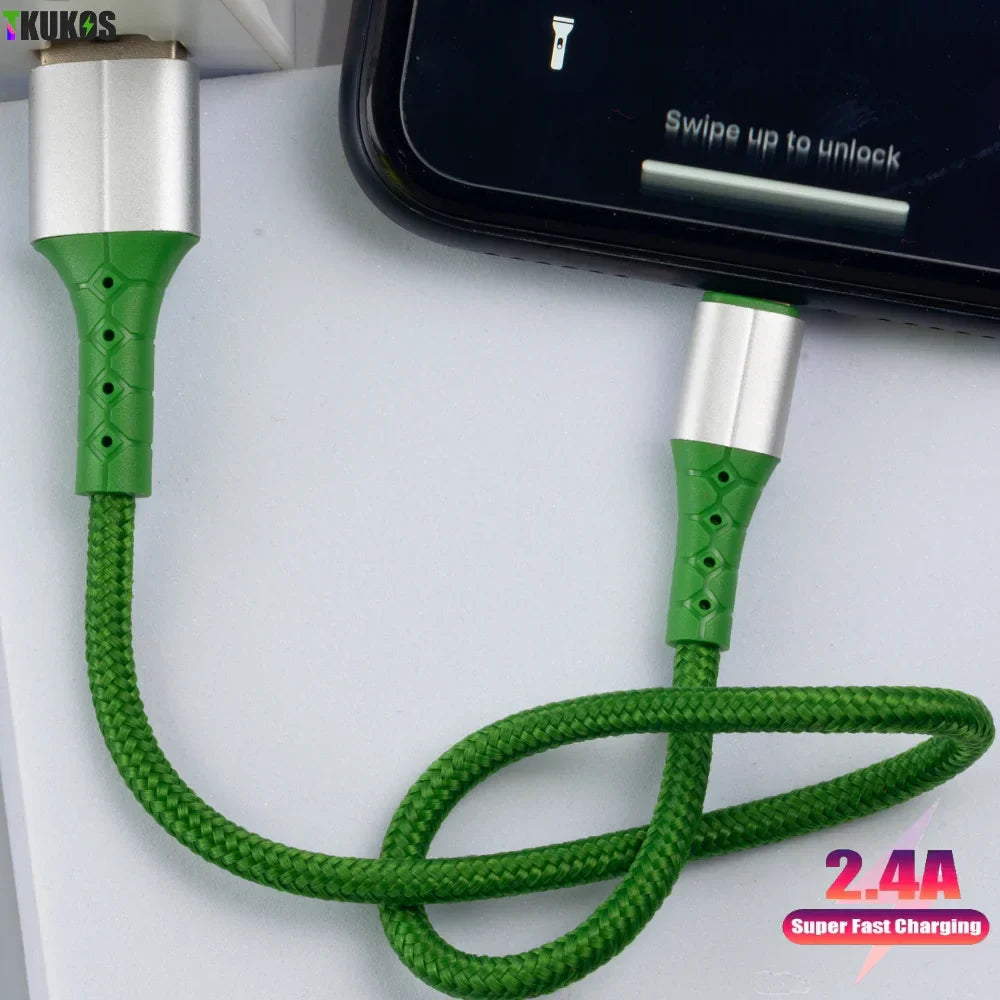 30cm Braided Fast Charging Cable iPhone