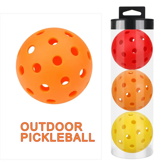 3-Pack 74MM Outdoor Pickleball Balls
