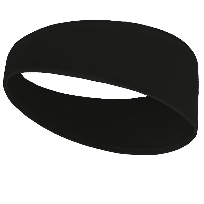 Breathable mesh sports headband elastic
