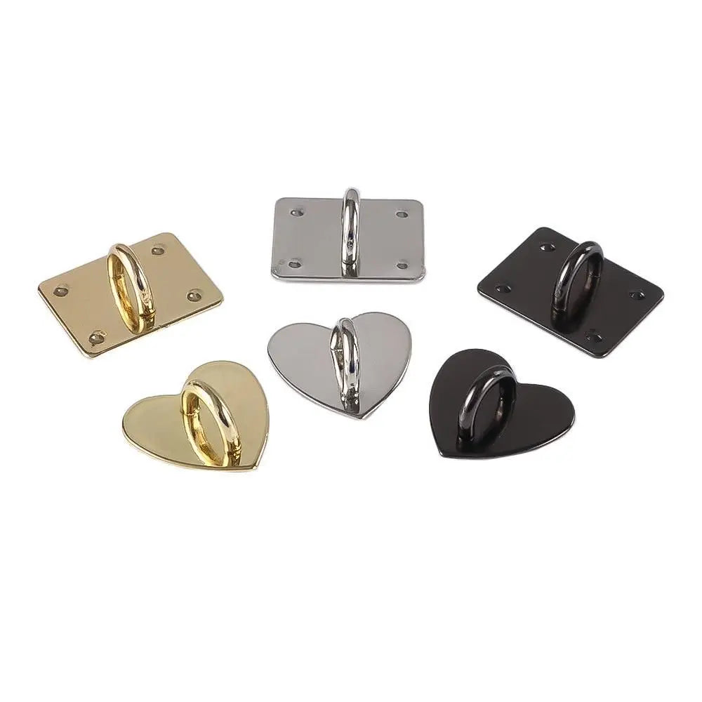 2PCS Metal Phone Grip Keychain Holder