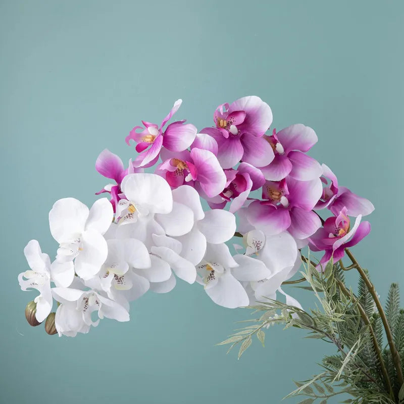 10 Heads 72CM Real Touch Orchid Flowers