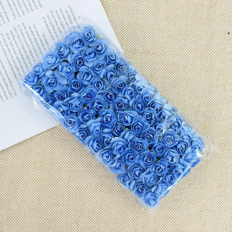 144pcs Mini Paper Rose Bouquet