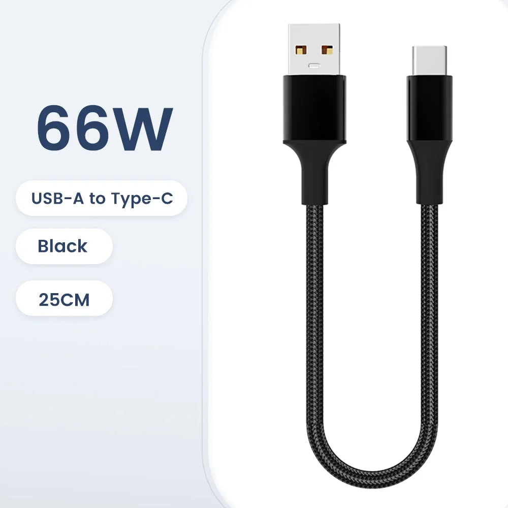 30cm Type-C to USB-C Fast Cable