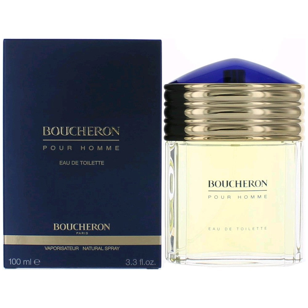 Boucheron Pour Homme By Boucheron, 3.3 Oz Eau De Toilette Spray For Men