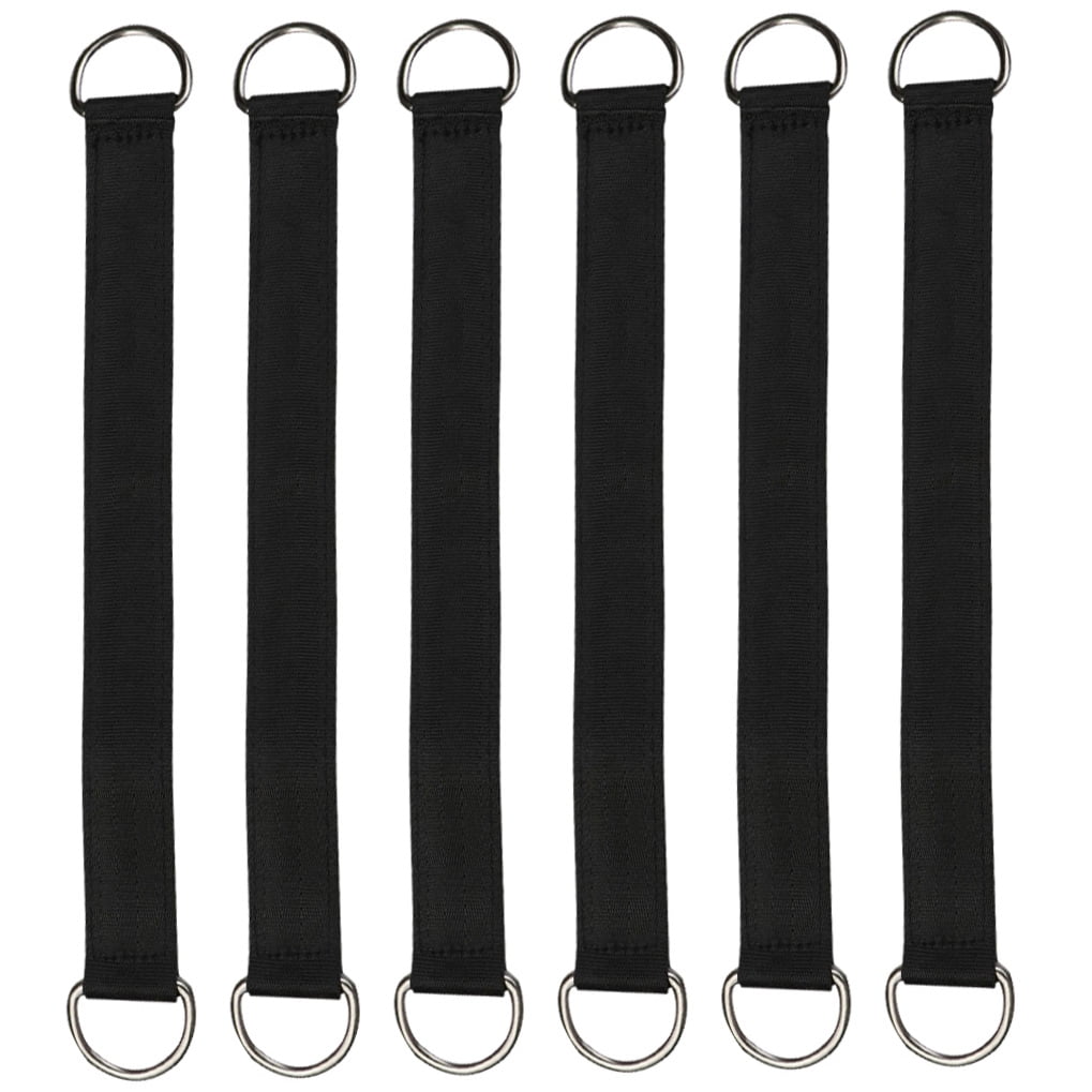 HAMPPLIES 6Pcs Heavy Duty Swing Hooks Tree Swings Straps for Camping and