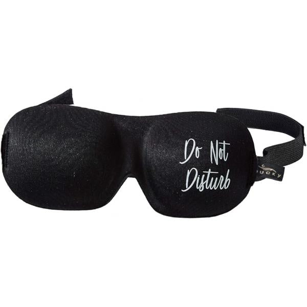 Bucky Ultralight & Comfortable Contoured Sleep Eye Mask, Gold Eyelash, One Size,5824