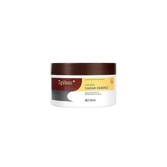Hydrating Collagen Hair Mask for Dry Damaged Hair-Deep Repair Conditioning Treatment Smooth Masque All Types 8.45 Oz