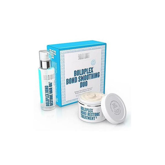 Boldplex 3 & 7 Bond Restore Protein Treatment Oil Duo for Dry Damaged Hair - Hydrating Formula Curly, Colored, Frizzy, Broken or Bleached Types. Cruelty-Free 100% Vegan