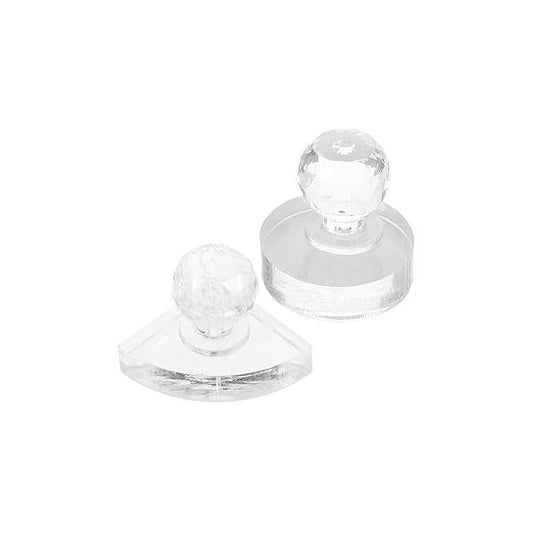 2pcs Eyeshadow Platen Tool Cosmetics Stamper Eye Shadow Pressed DIY Blush Pressure Pressing Seal