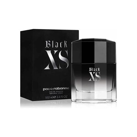 Black XS by Paco Rabanne for Men 3.4 oz Eau de Toilette Spray