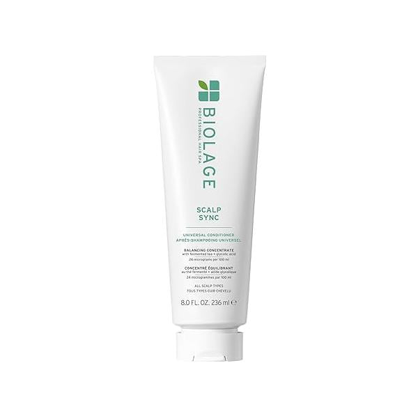 Biolage Scalp Sync Universal Conditioner - Nourishing & Hydrating for All Types, Lightweight Conditioning, Fermented Tea Blend Glycolic Acid, Vegan Paraben-Free