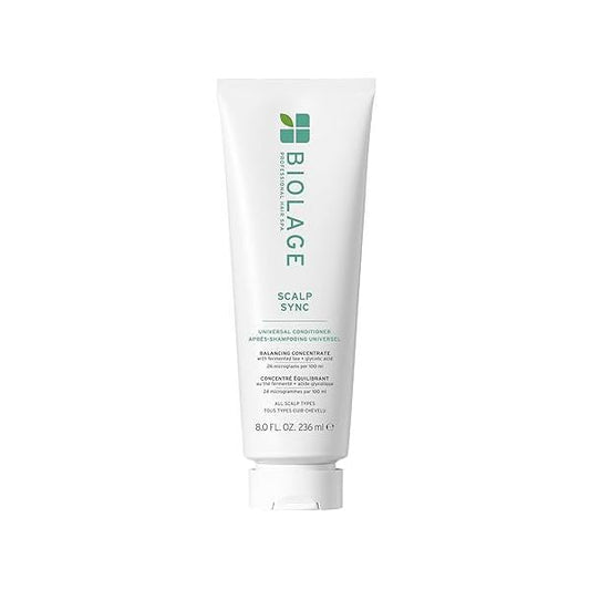 Biolage Scalp Sync Universal Conditioner - Nourishing & Hydrating for All Types, Lightweight Conditioning, Fermented Tea Blend Glycolic Acid, Vegan Paraben-Free