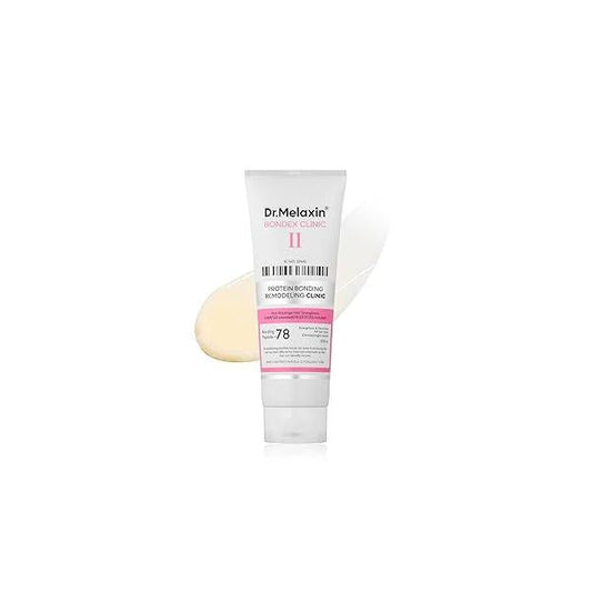 Bondex Protein Bonding Remodeling Conditioner with Argan Oil | Hair Clinic for Shiny Strengthening Keratin & Peptides Bonder Repair Restore Strength of Dry, Damaged