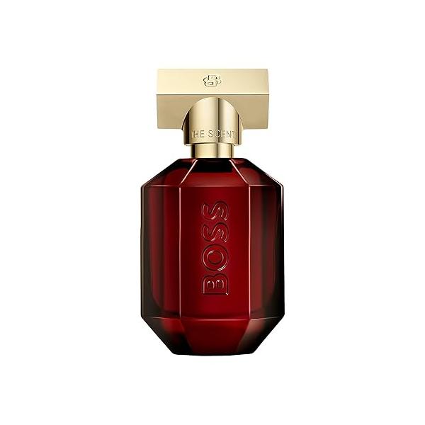BOSS Hugo The Scent Elixir Parfum Intense - Women's Ambery Perfume With Notes of Pink Peppercorn, Atropa Belladonna Flower & Amber Accord- Luxury Perfumes for Women Long Lasting Fragrance