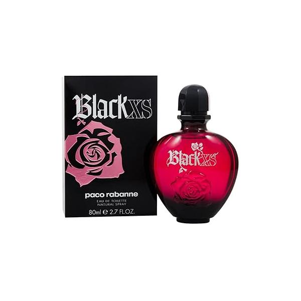 Black XS by Paco Rabanne for Women 2.7 oz Eau de Toilette Spray