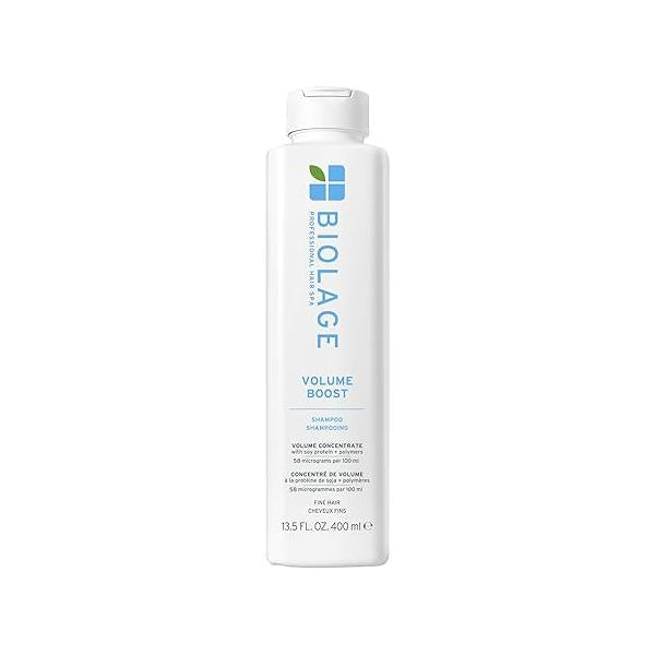Biolage Volume Boost Shampoo - Long-Lasting Volume, Gently Cleanses, For Fine Hair, Soy Protein & Polymers, Vegan, Paraben-Free