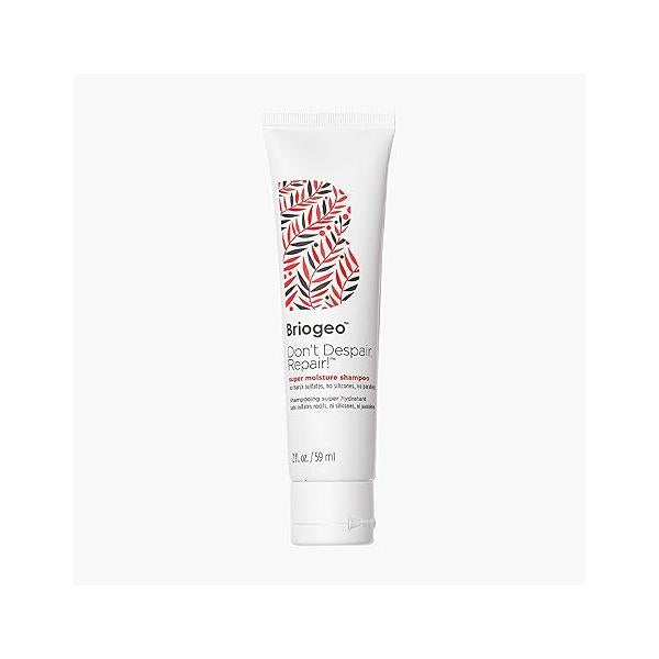 Briogeo Don't Despair, Repair! Super Moisture Shampoo, Dry Damaged Hair, Hair Shampoo with Argan Oil for Moisturizer Treatment, Protein Vegan, Cruelty-Free