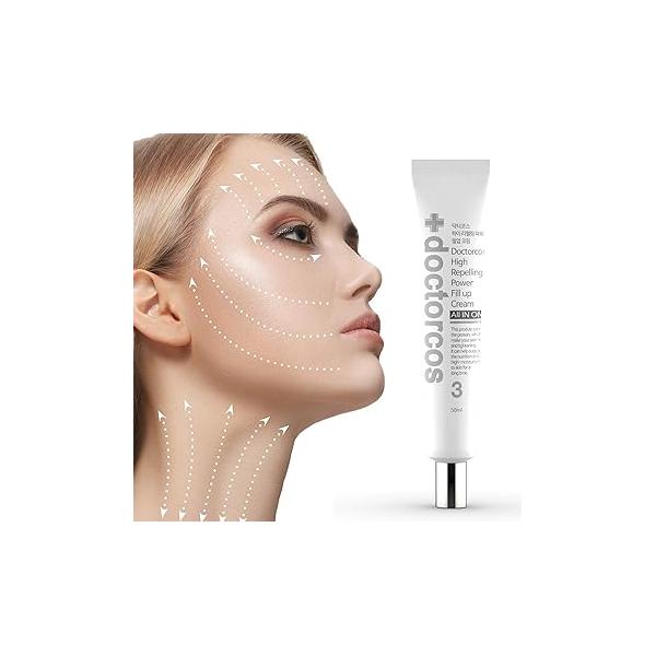 High Repelling Power Fill-up Wrinkle Cream for Women (1.7 oz) | Full Face and Under Eye Lifting Wrinkles Fine Line For Day Night Use Korean Skin Care Products