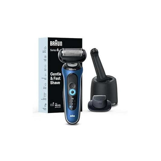 Braun Electric Shaver for Men, Series 6 6172cc, Wet & Dry Shave, Shaving Kit with SmartCare Center and Precision Trimmer