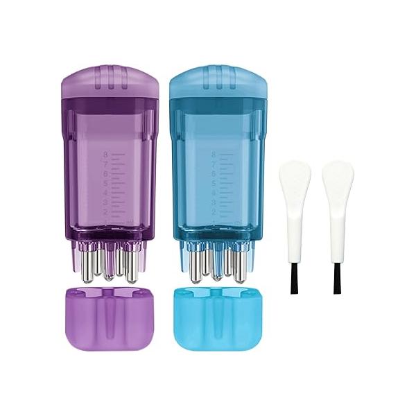 2Pcs Hair Serum Applicator for Scalp, Minoxidil Tool Exactly Effective Massage