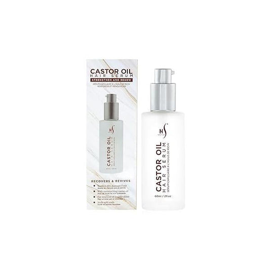 HerStyler Castor Oil Hair Growth Serum - Shine & Protect with Vitamin E