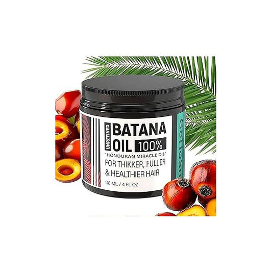 BetterVive Raw Batana Oil | Dr Sebi Unrefined & Pure oil Deep Moisturizing Scalp, Hair Care, Growth and Shine Enriched with Plant Extracts Paste Form (For Stronger, Healthier Hair)