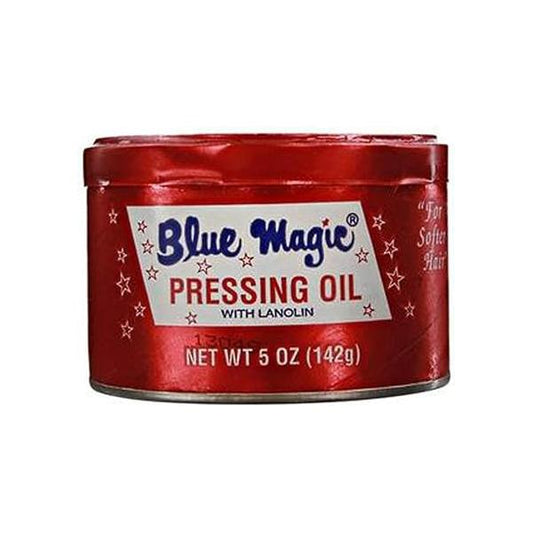 Blue Magic Hair Pressing Oil with Lanolin - 5 Oz