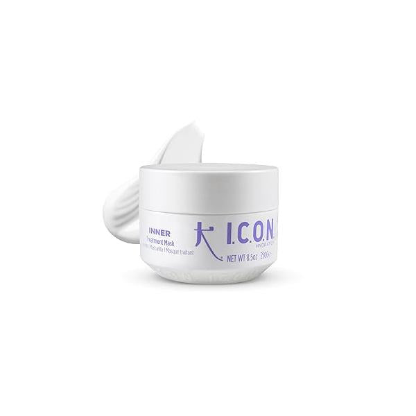 I.C.O.N. Inner Moisturizing Treatment Mask, Rinse-out Cream for Dry, Brittle & Chemically Treated Hair, 8.5 oz