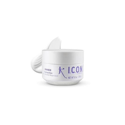 I.C.O.N. Inner Moisturizing Treatment Mask, Rinse-out Cream for Dry, Brittle & Chemically Treated Hair, 8.5 oz