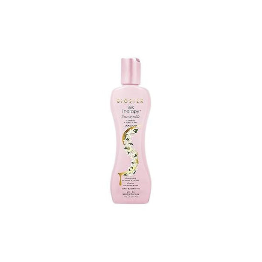 BioSilk Irresistible Collection Silk Therapy Shampoo, Cleanses & Removes Buildup, Jasmine Honey Scent, Sulfate, Paraben, Cruelty-Free, 7 Oz
