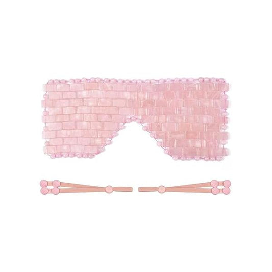 ideayard Crystal Eye Mask - Cooling Jade & 100% Clear Quartz Soothe Stone