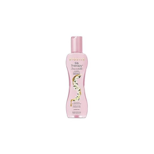 BioSilk Irresistible Collection Silk Therapy Leave-in Treatment, For All Hair Types, Jasmine & Honey Scent, Sulfate, Paraben, Cruelty-Free, 5.64 Oz