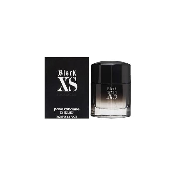 Black XS Excess by Paco Rabanne for Men 3.4 oz Eau de Toilette Spray