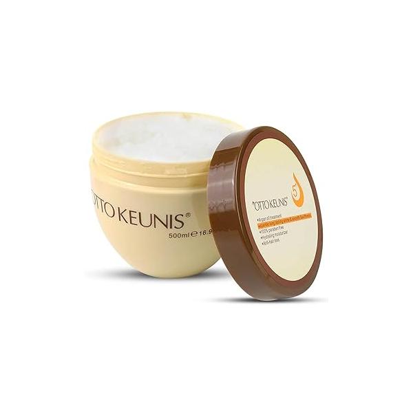 Hair Mask Deep Conditioner | Argan Oil Treatment |100% Paraben Free Hydrating Moisturizer Anti-Hair Loss for Dry Damaged Reverse Damage from Bleach,16.9 Fl, oz.