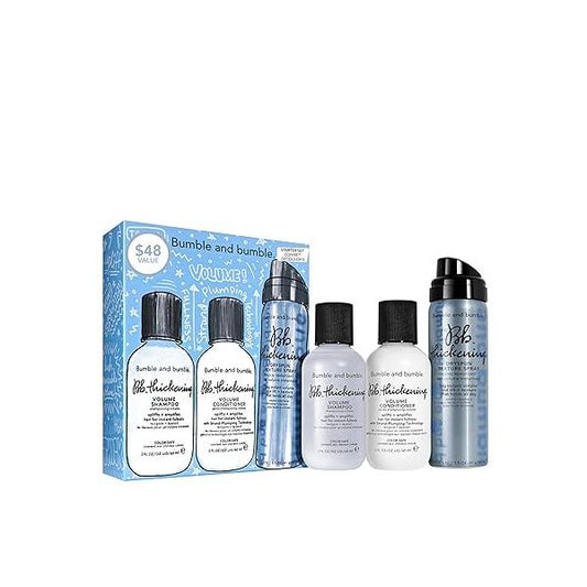 Bumble and bumble. Thickening Hair Volumizing Starter Set | Shampoo, Conditioner + Dryspun Texture Spray