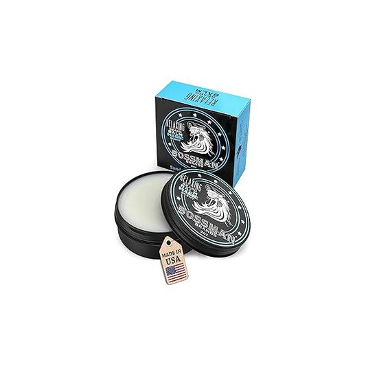 Bossman Relaxing Beard Balm for Men (Magic Scent) - Tames, Relaxes, Thickens & Softens Ultimate Care Made in USA