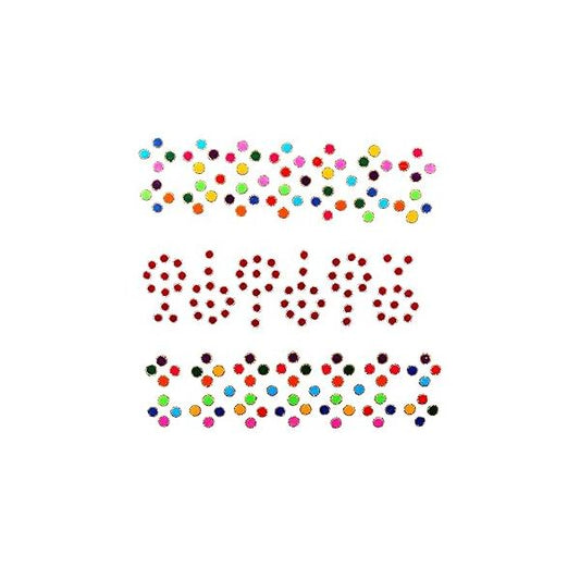 Bindi Pack of 3 Crystal Designer Bindis Jewel for Forehead Face Tikka Multicolored Bindiya Stickers Adhesive Stone Indian Traditional Body Tattoos Women Girls Bride Mothers day mom Gifts