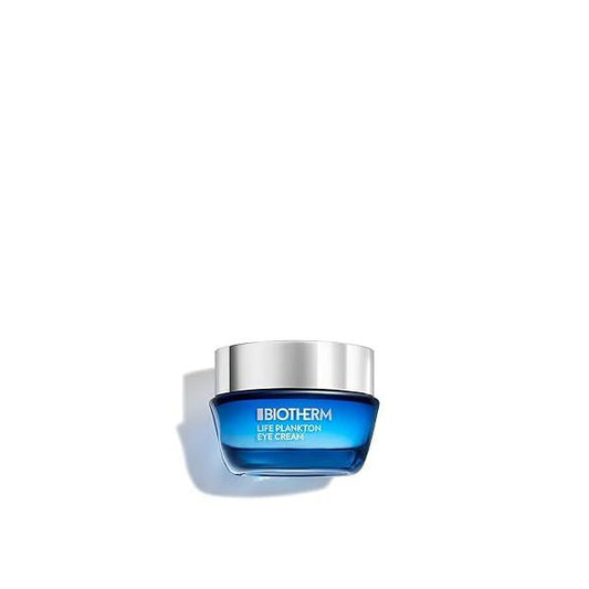Biotherm Life Plankton Eye Cream. Anti-aging Cream For Younger Looking Eyes. Enriched With Regerating Biotech Probiotic Fraction Improved Skin Metabolism And Rejuvenation. 0.5 Fl. Oz