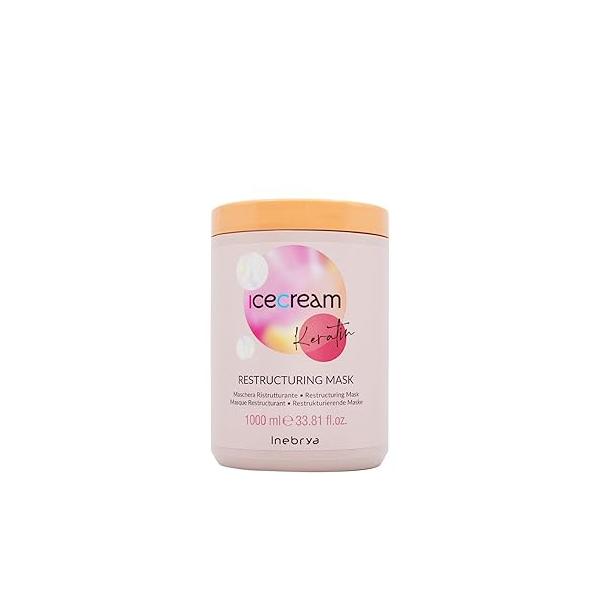 Ice Cream Keratin Restructuring Mask - Maschera Ristrutturante 1000ml