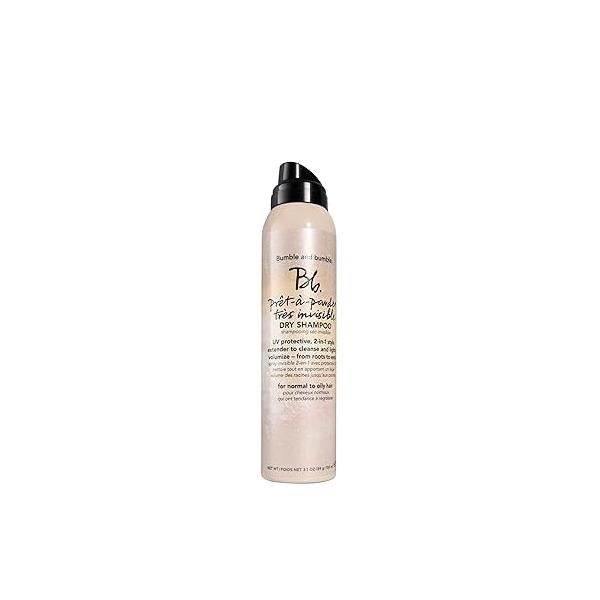 Bumble and bumble. Prêt-à-powder Très Invisible Volumizing Dry Shampoo | Volumizing, Dry-Cleansing, UV Protective + Absorbs Oil Curly, Wavy, Straight