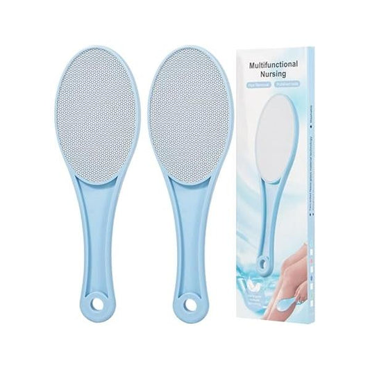 3 Pack Nano Glass Foot File Callus Remover for Feet, Beomeen Double Sided Scrubber, Dead Skin Remover, Hygienic Pedicure Tool, Hair Eraser Softer and Smoother Feet Hands