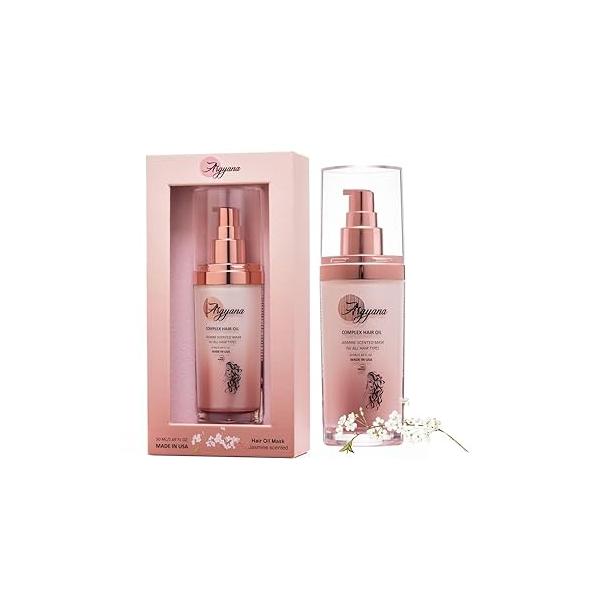 Hair Conditioning Mask for Dry and Damaged - Repairs, Improves Texture Manageability, Protects from Sun Damage Jasmine Fragrance Unisex For Straight, Wavy, Curly Hair, (50 ml)