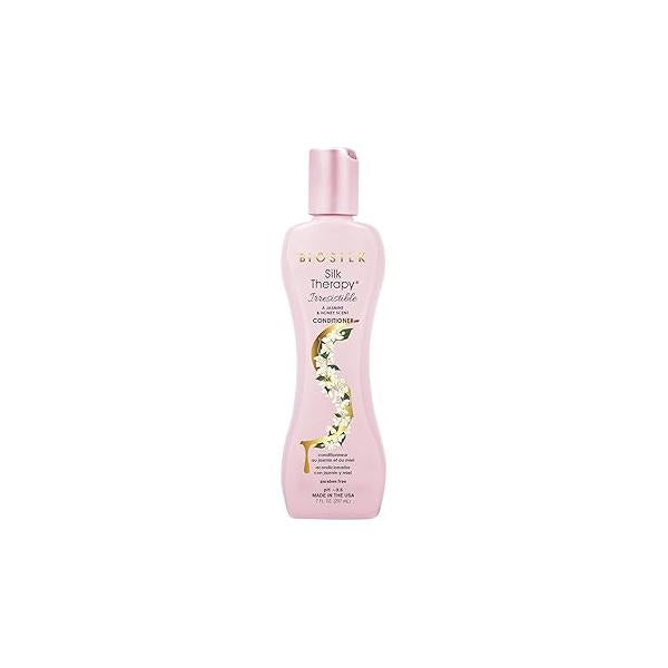 BioSilk Irresistible Collection Silk Therapy Conditioner, Moisturizes & Conditions Hair, Jasmine Honey Scent, Sulfate, Paraben, Cruelty-Free, 7 Oz